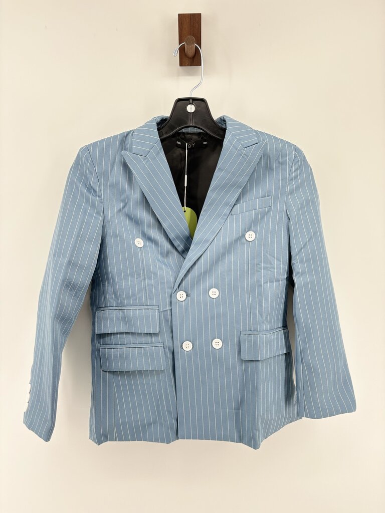 Tags on, 2 pcs suit, striped