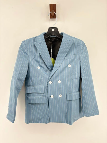 Tags on, 2 pcs suit, striped