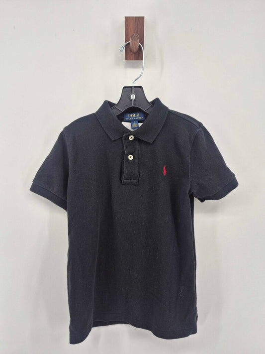 Red logo, polo