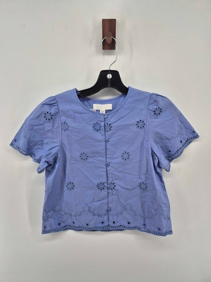Eyelet, short sleeve