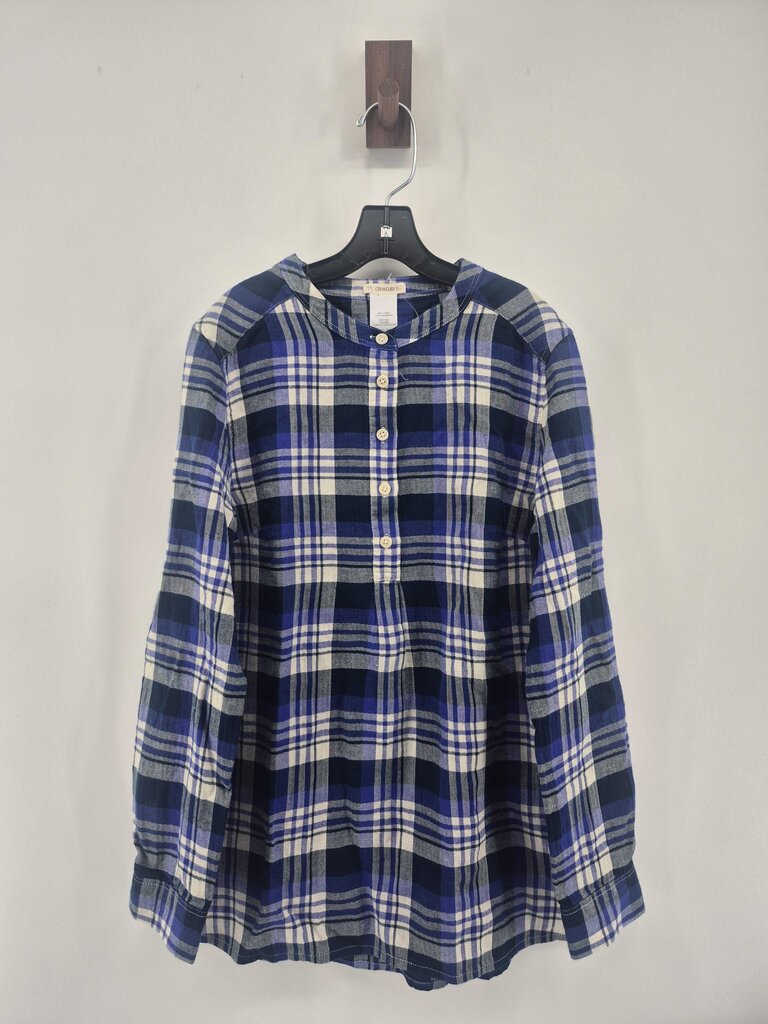 Tags on, plaid