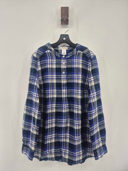 Tags on, plaid