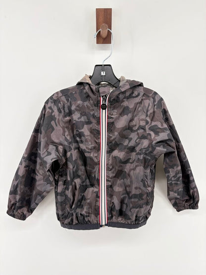 Camo raincoat