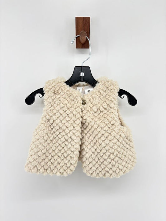 Faux fur vest