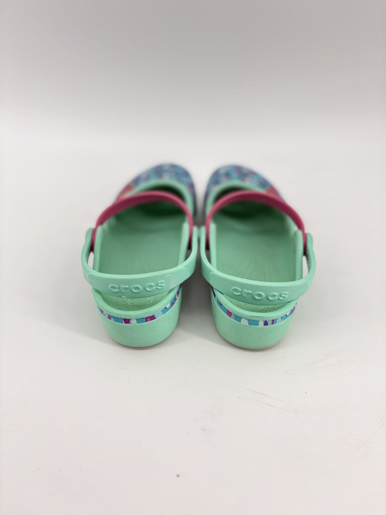Polkadot ice cream crocs