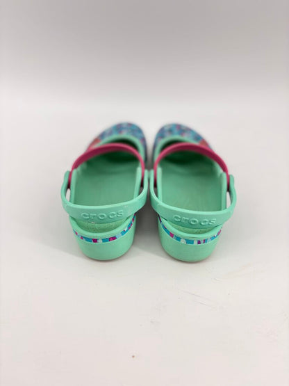 Polkadot ice cream crocs