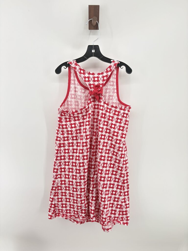 sleeveless floral dress