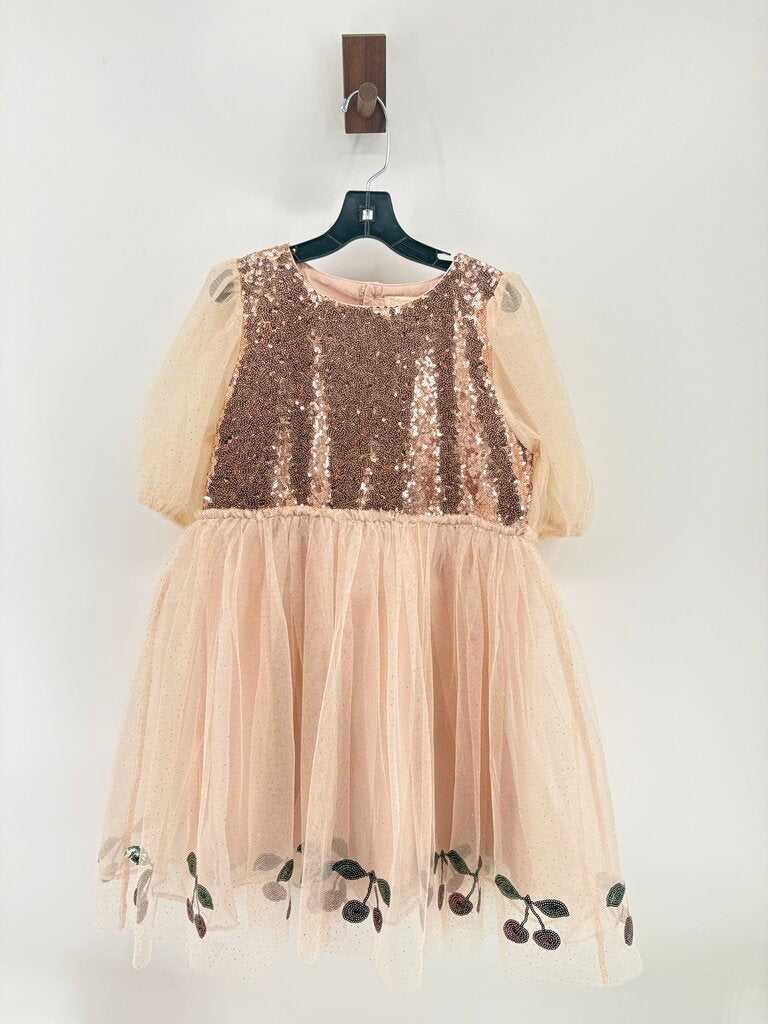 Sequins, tulle skirt