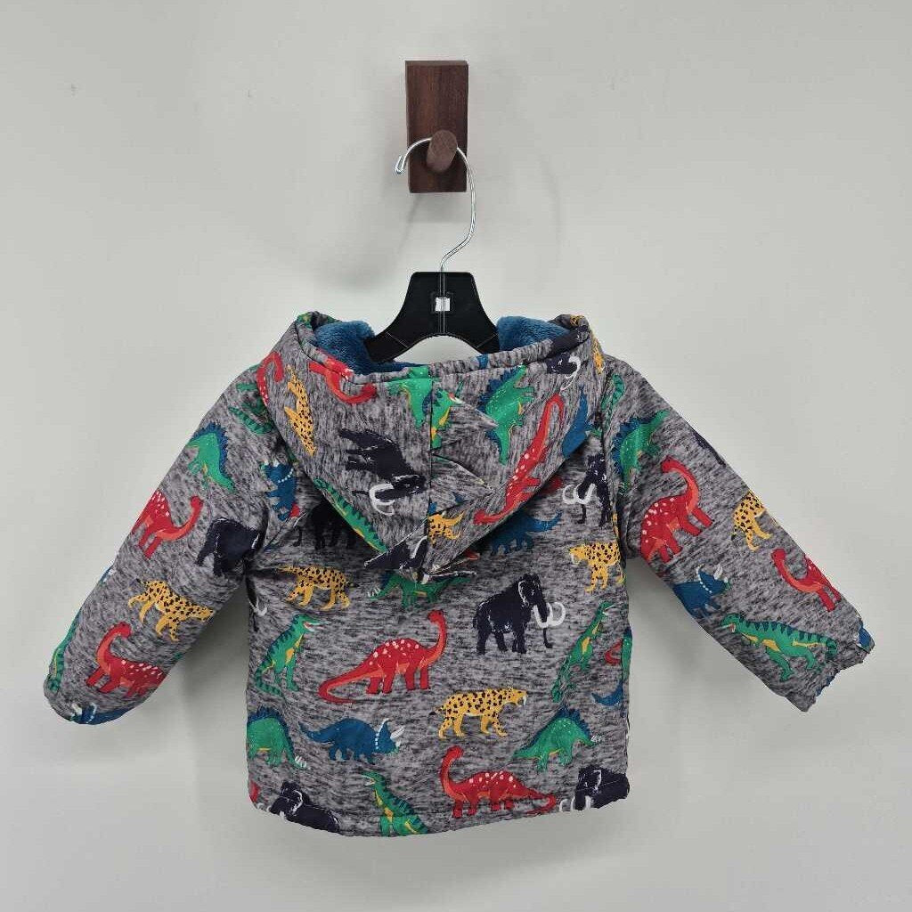 fleece lined dinosaur raincoat
