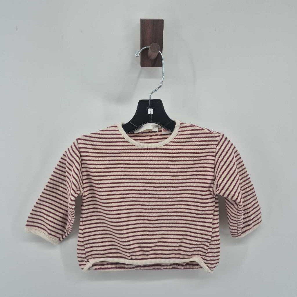 knit crew neck sweater