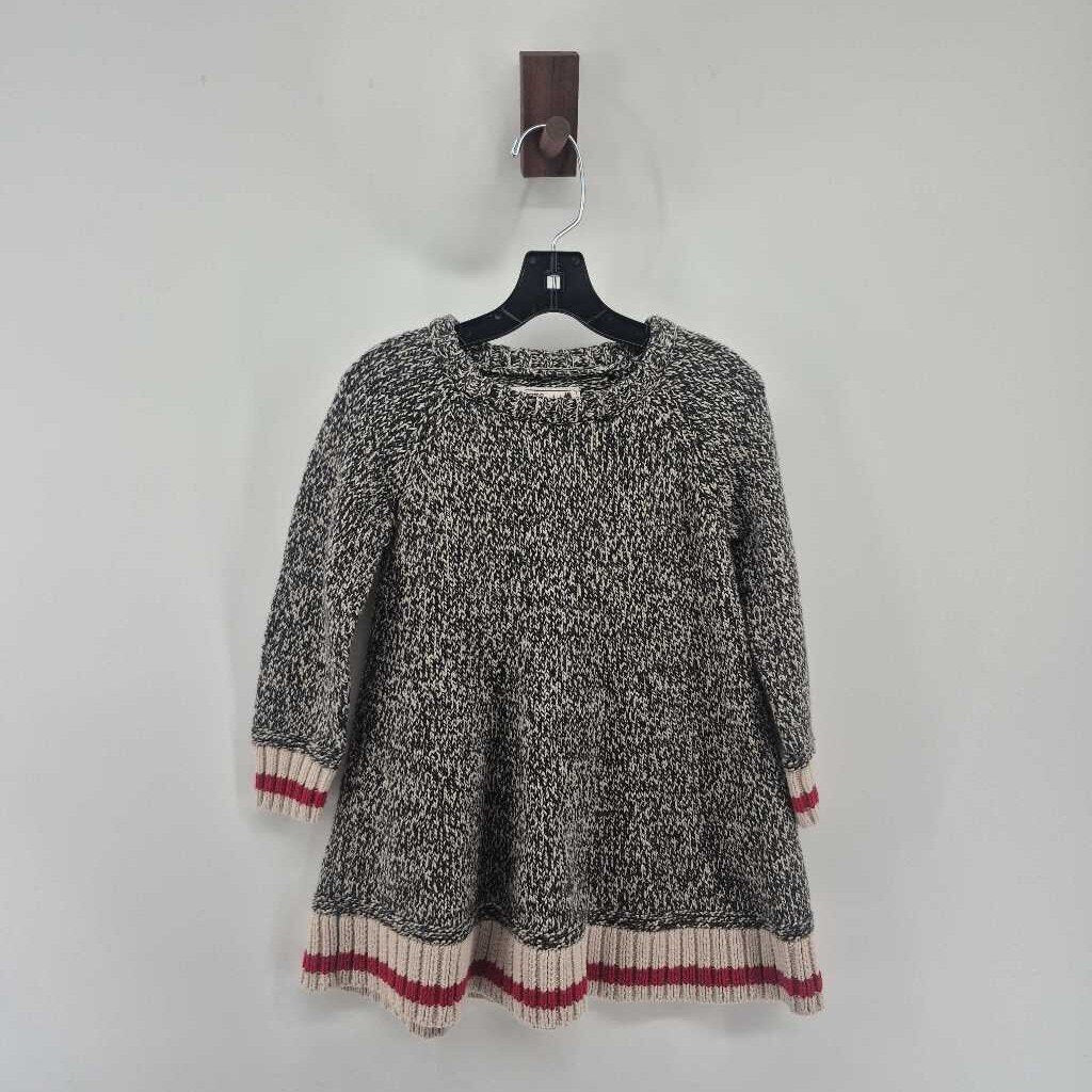 Knitted, crew neck, long sleeve