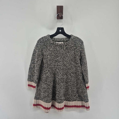 Knitted, crew neck, long sleeve