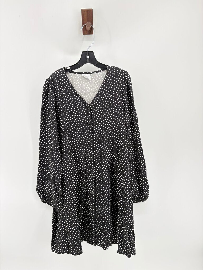 White polka dots