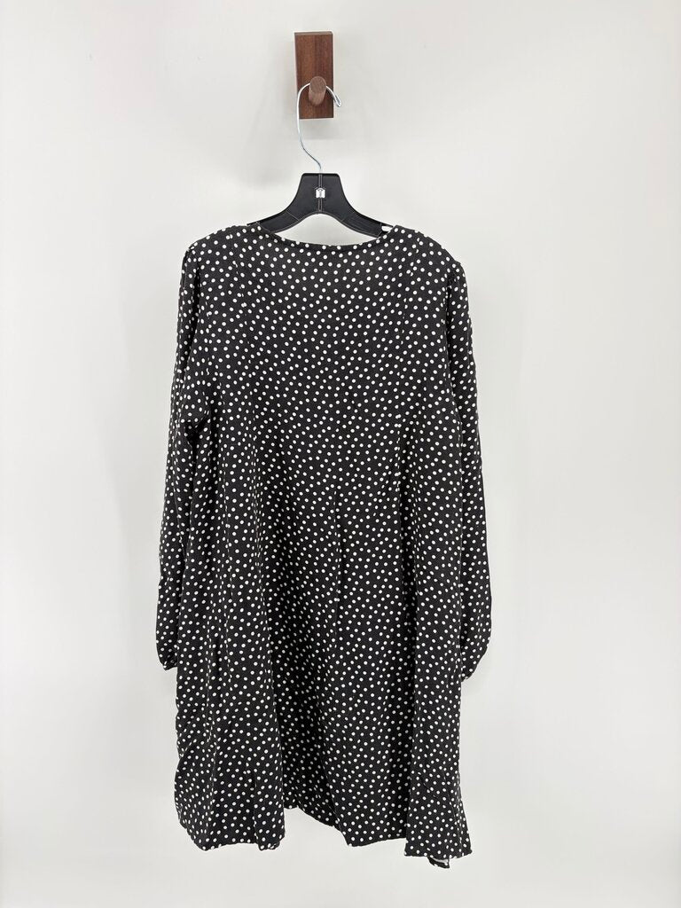 White polka dots