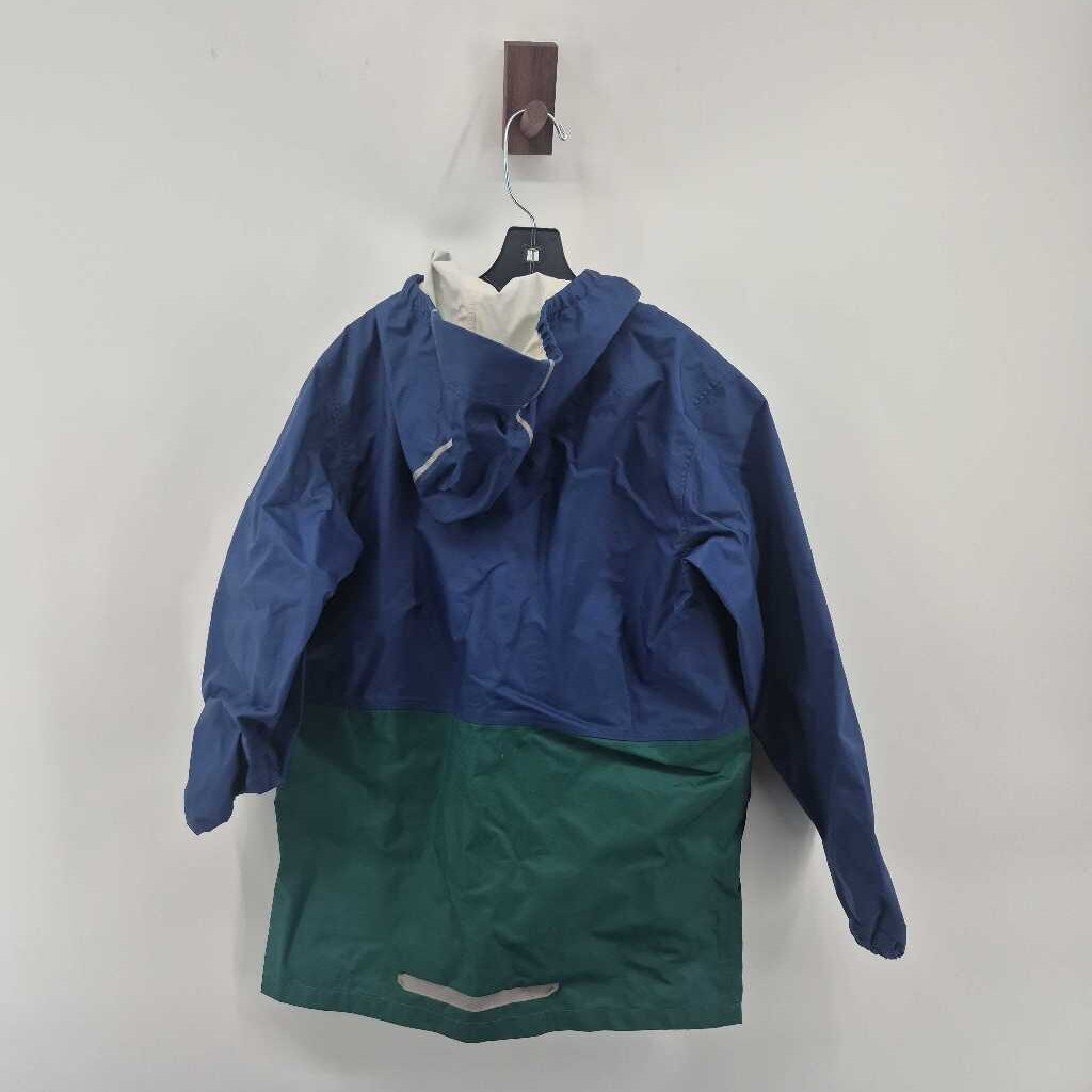 zip up rain coat