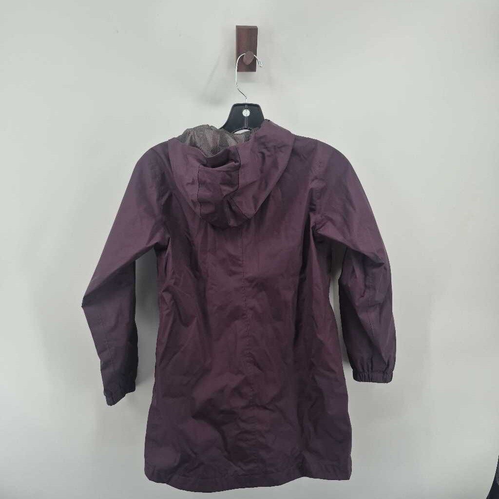 zip up rain coat