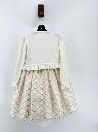 Embroidered party dress & Bolero