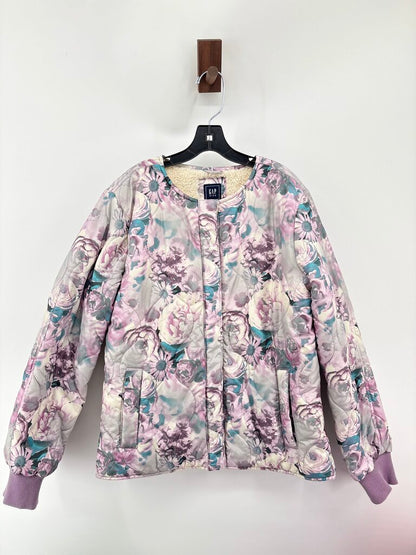 quilted floral jacket