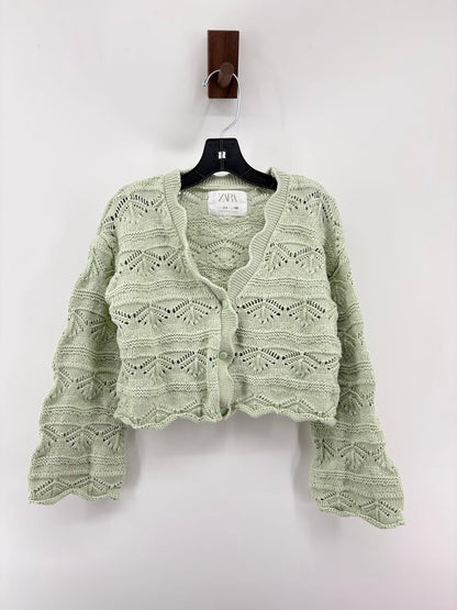 knit cropped cardigan
