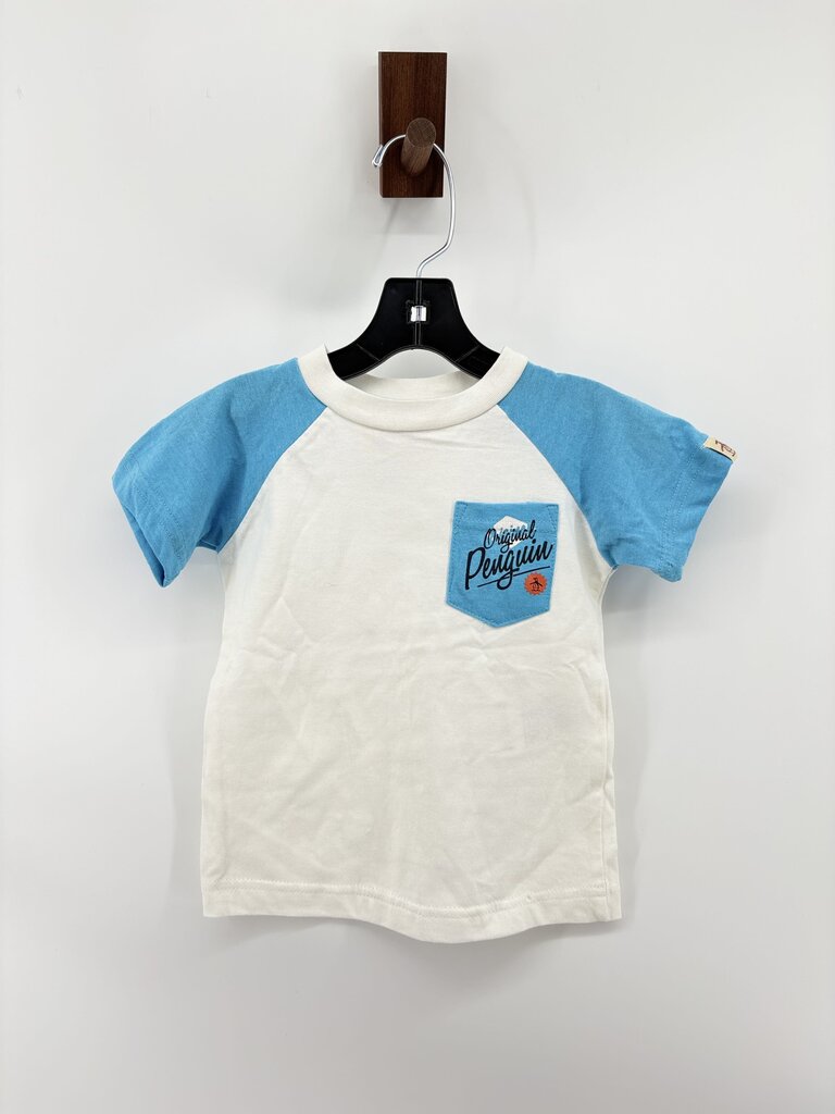Blue Chest Pocket and Sleeves