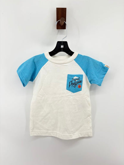 Blue Chest Pocket and Sleeves