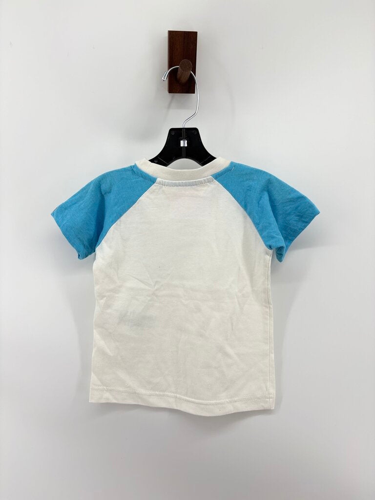 Blue Chest Pocket and Sleeves