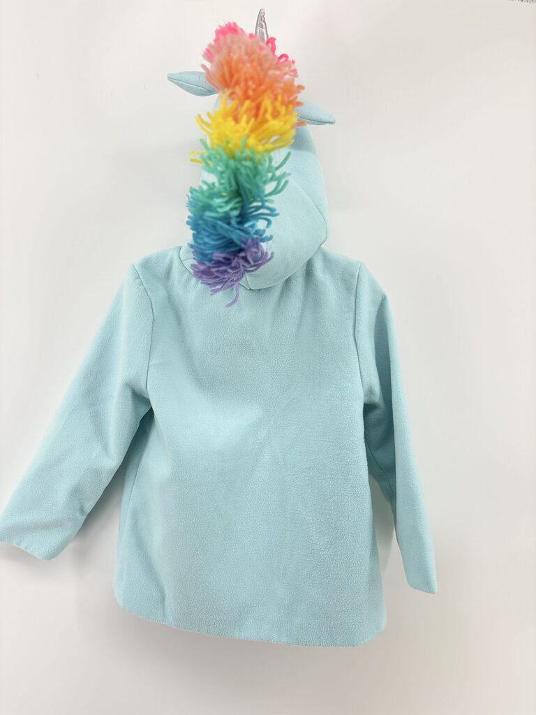 fleece unicorn jacket