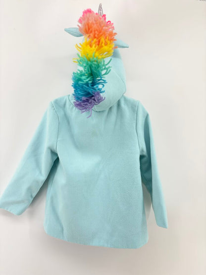 fleece unicorn jacket