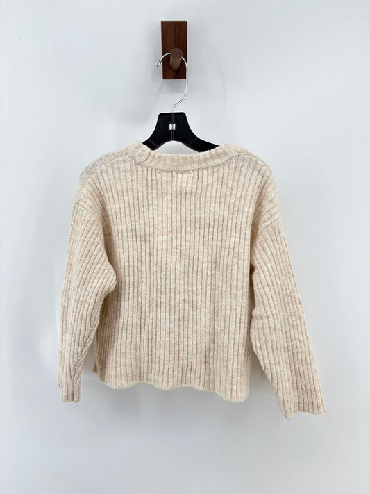 ribbed crew neck