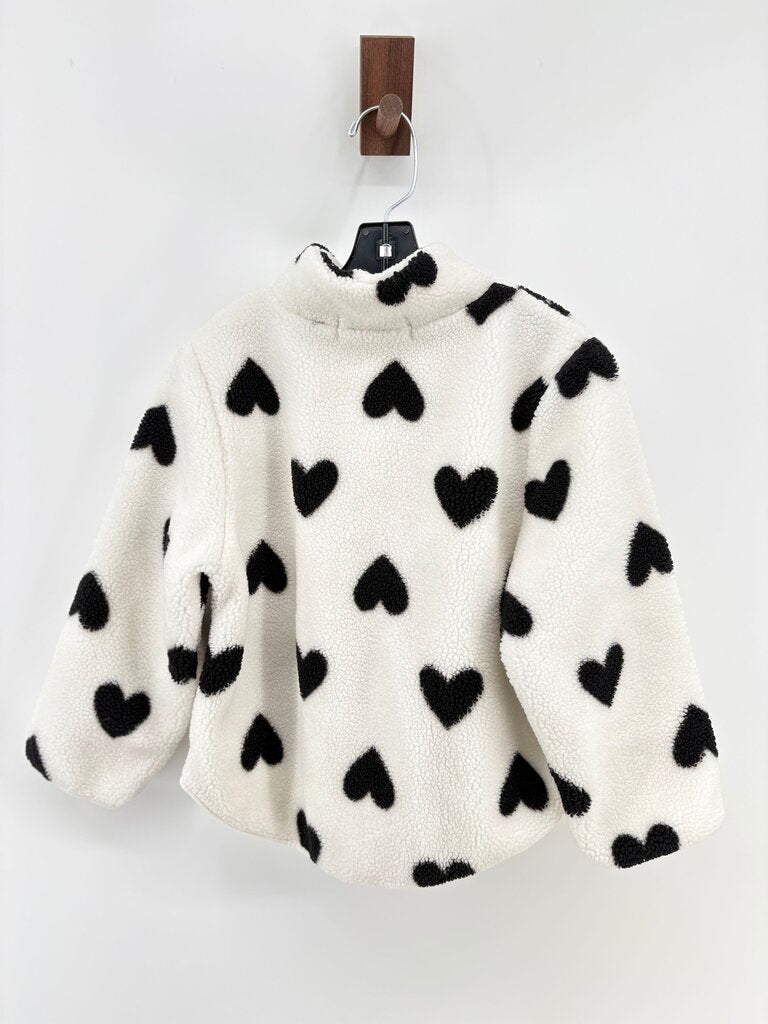sherpa zip up jacket