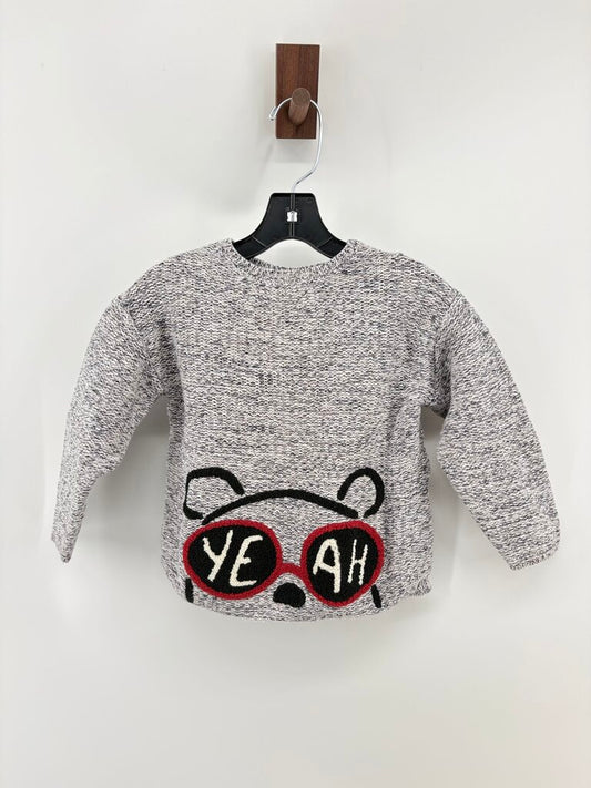 knit crew neck sweater
