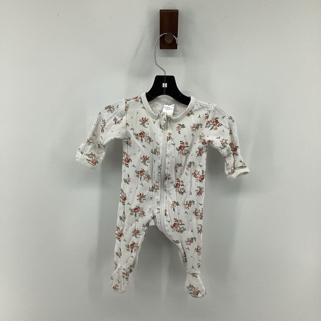 floral zip up sleeper