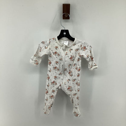 floral zip up sleeper