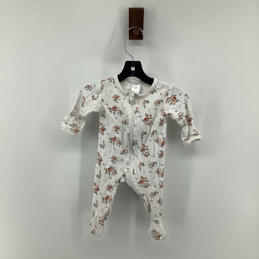 floral zip up sleeper