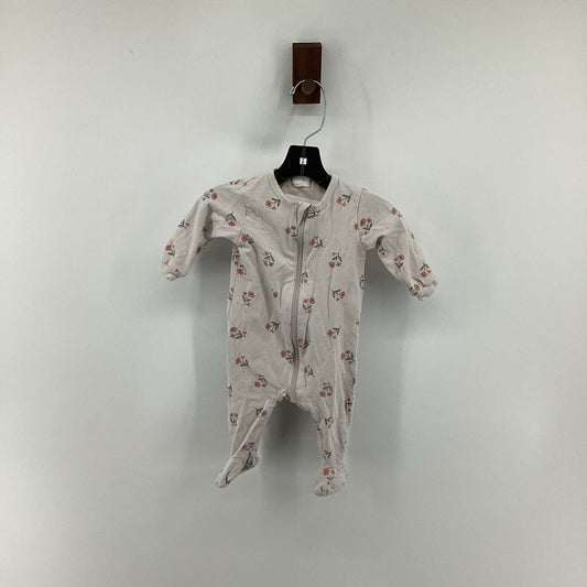 floral zip up sleeper