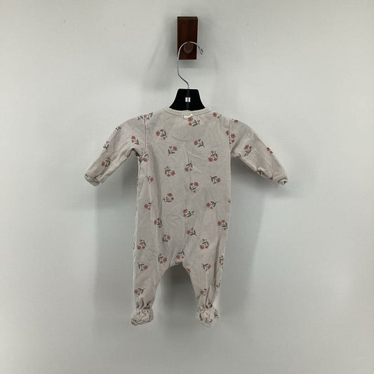floral zip up sleeper