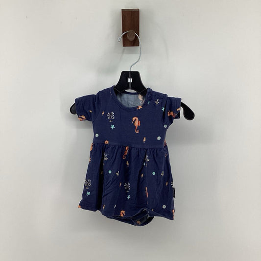 newborn seahorse onesie dress