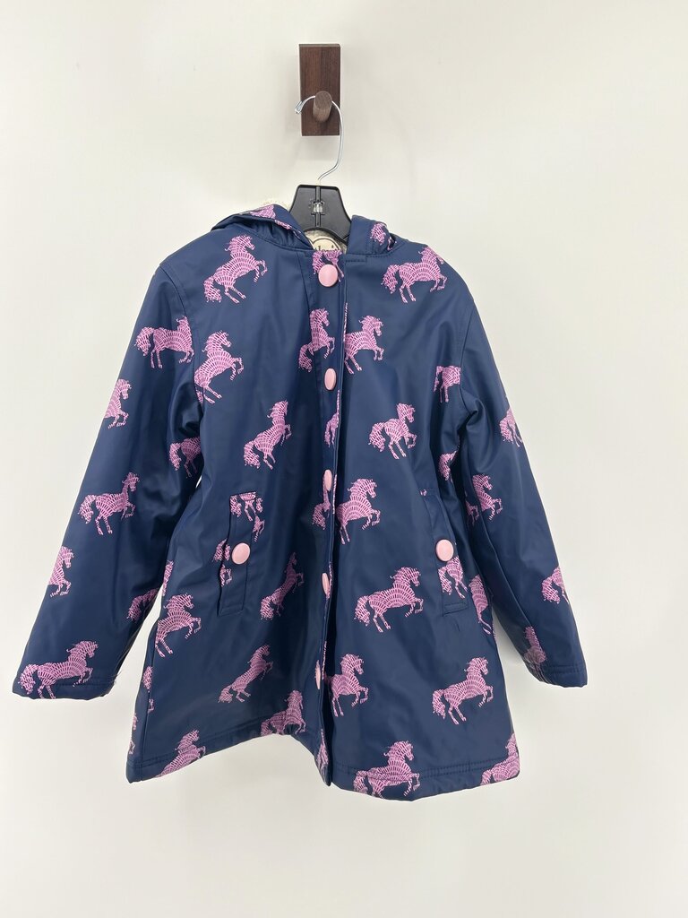 Pink Horse Raincoat