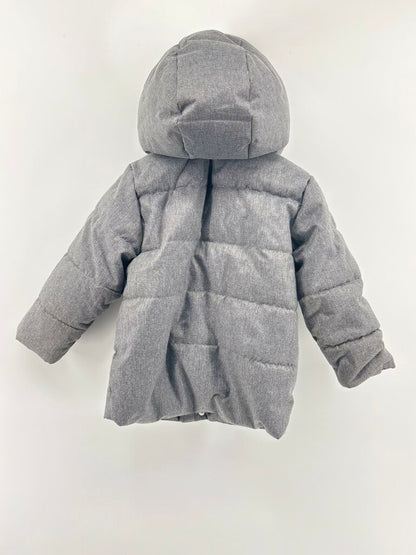 zip off hood winter jacket