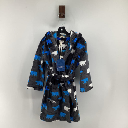 Tags on, fleece robe, bears
