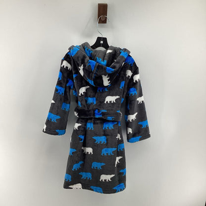 Tags on, fleece robe, bears