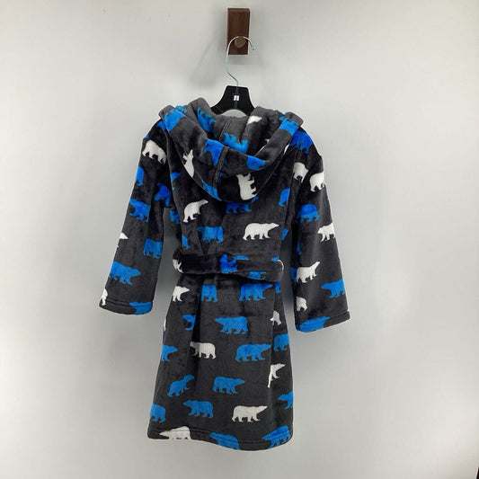 Tags on, fleece robe, bears