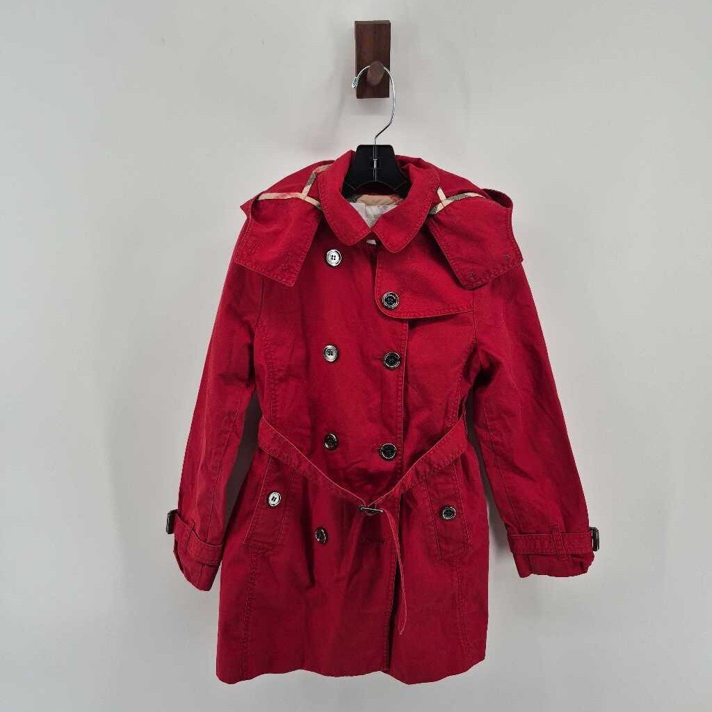 Double breasted trench coat