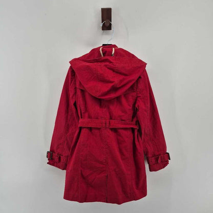 Double breasted trench coat