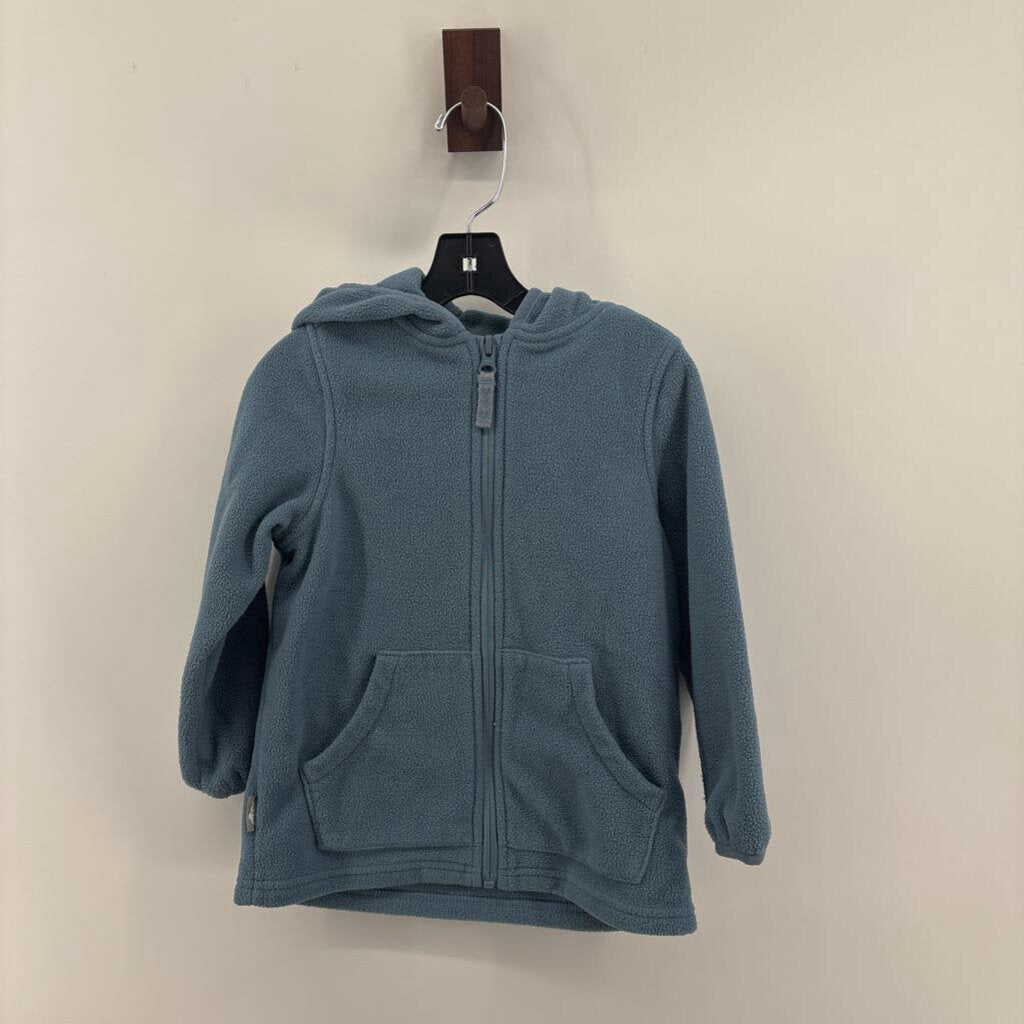fleece zip up hoodie & jogger