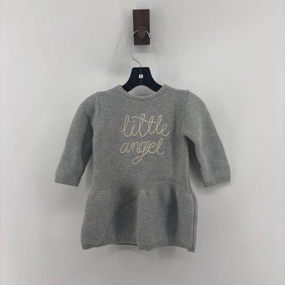 Knit. 'Little Angel' wings on back