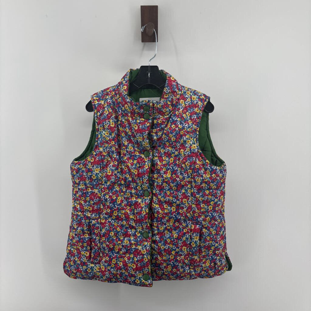 Reversible. Green one Side. Flowers otherside.