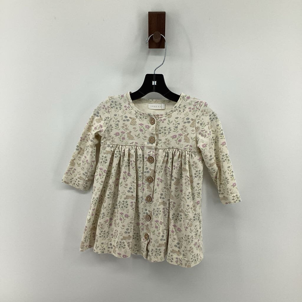 Long sleeve, floral and bunnies