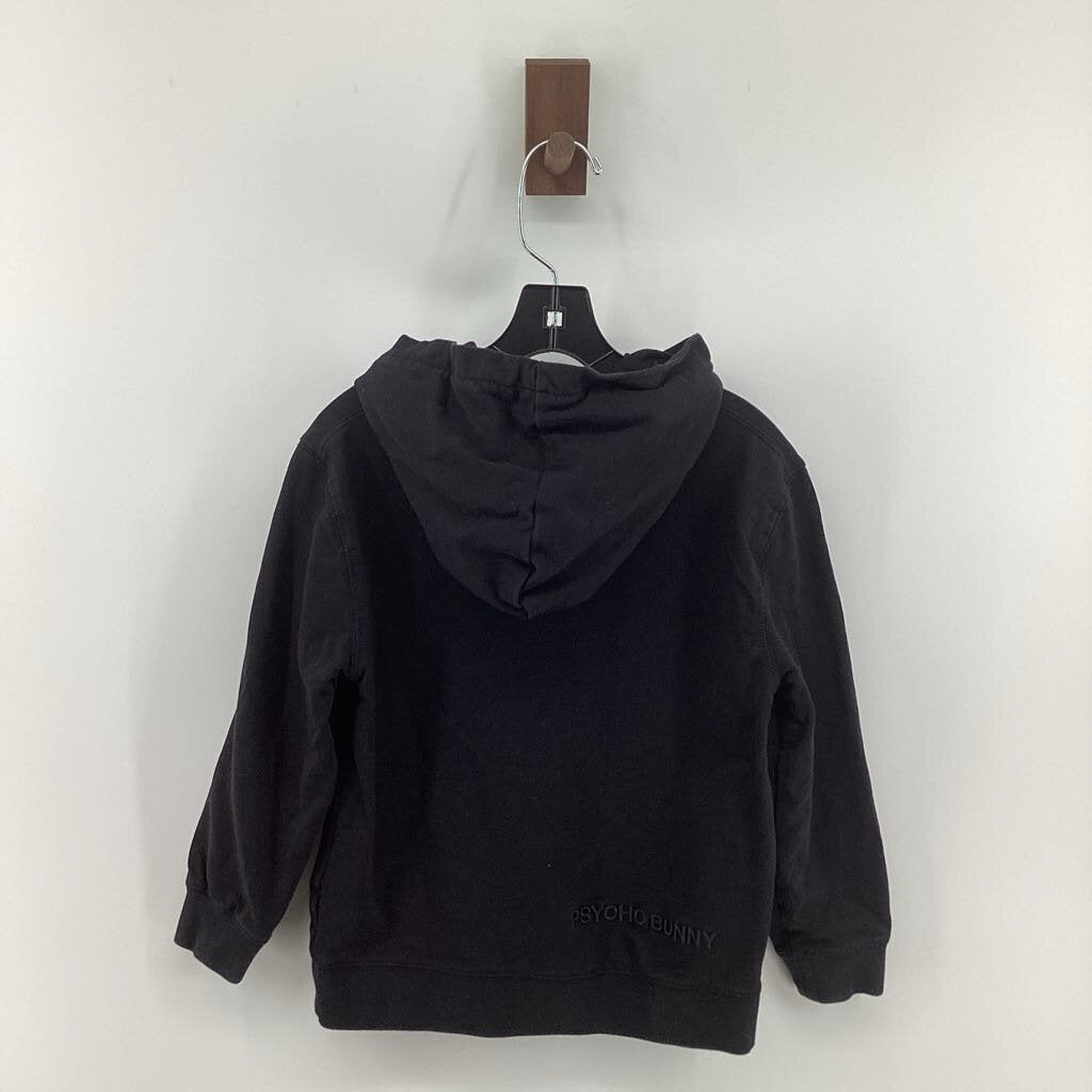 Blue/black logo hoodie