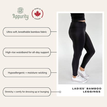 Ladies Bamboo Leggings